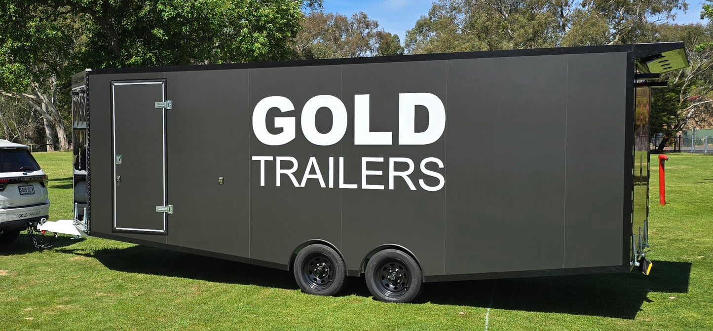 Gold Premium Enclosed Car Carrier