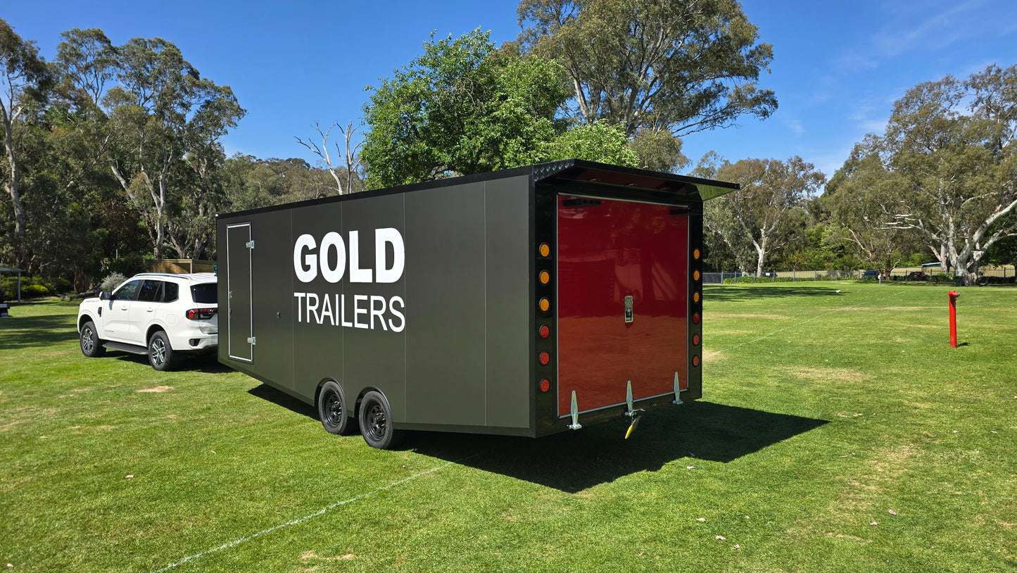 Gold Premium Enclosed Car Carrier