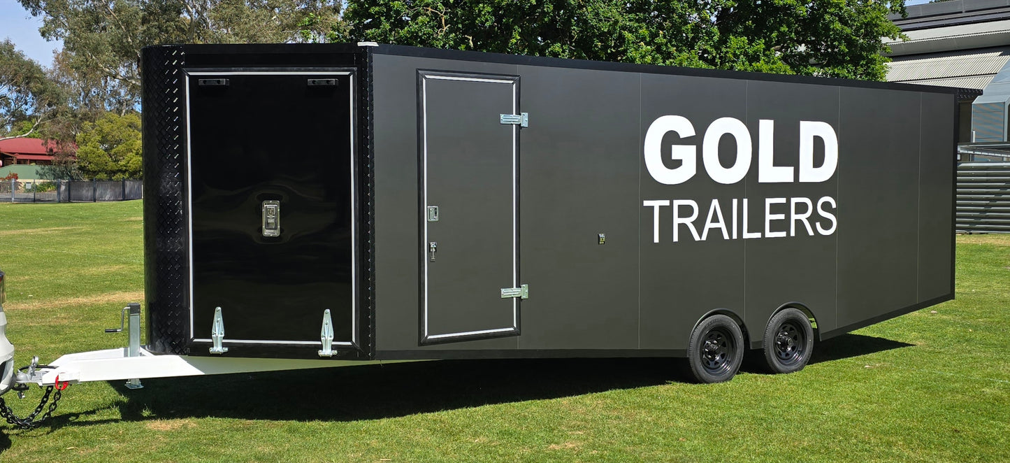 Gold Premium Enclosed Car Carrier