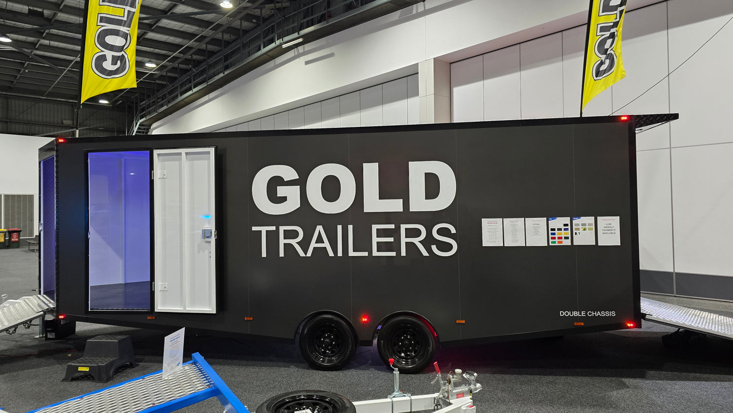 Gold Premium Enclosed Car Carrier