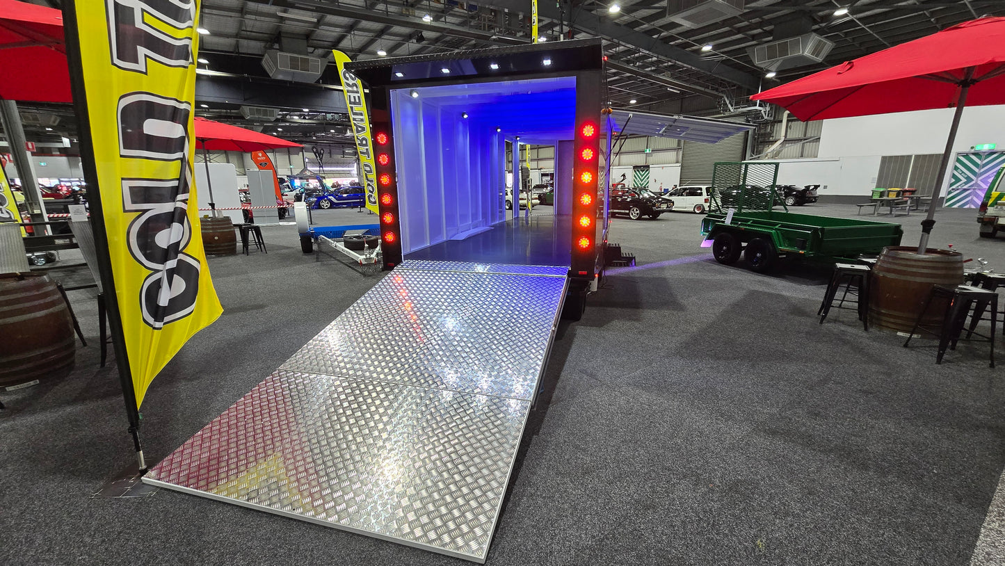Gold Premium Enclosed Car Carrier
