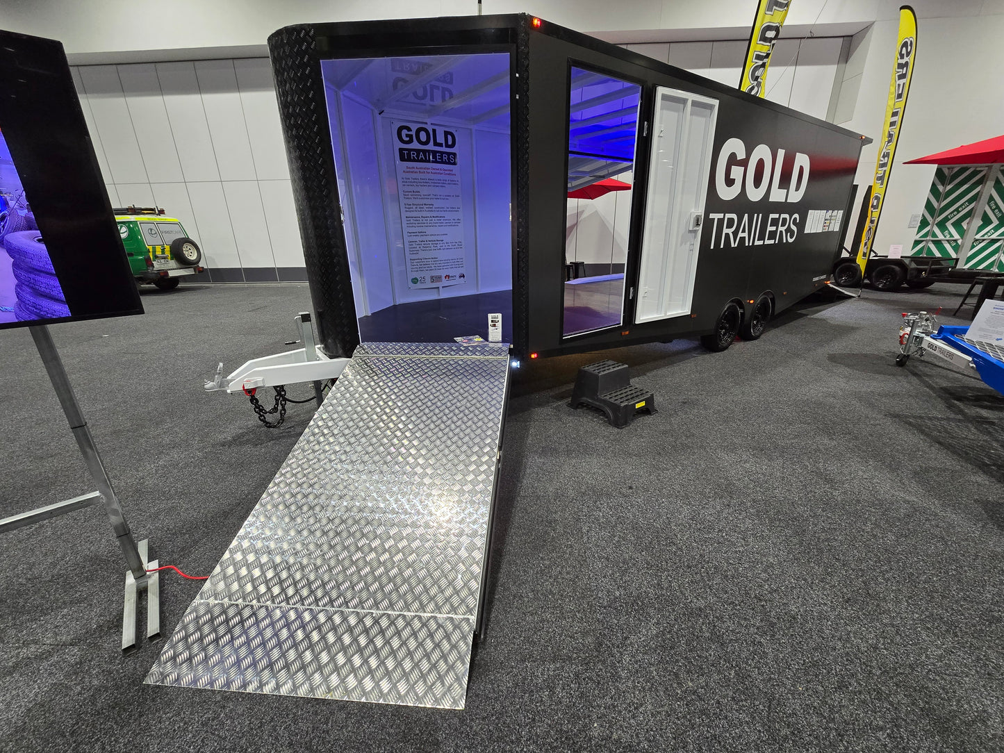 Gold Premium Enclosed Car Carrier