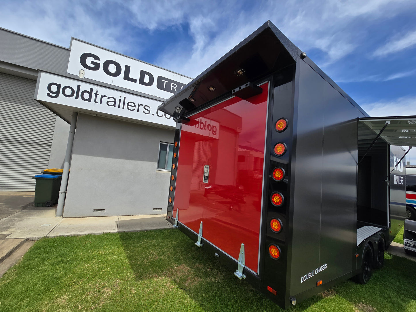Gold Premium Enclosed Car Carrier