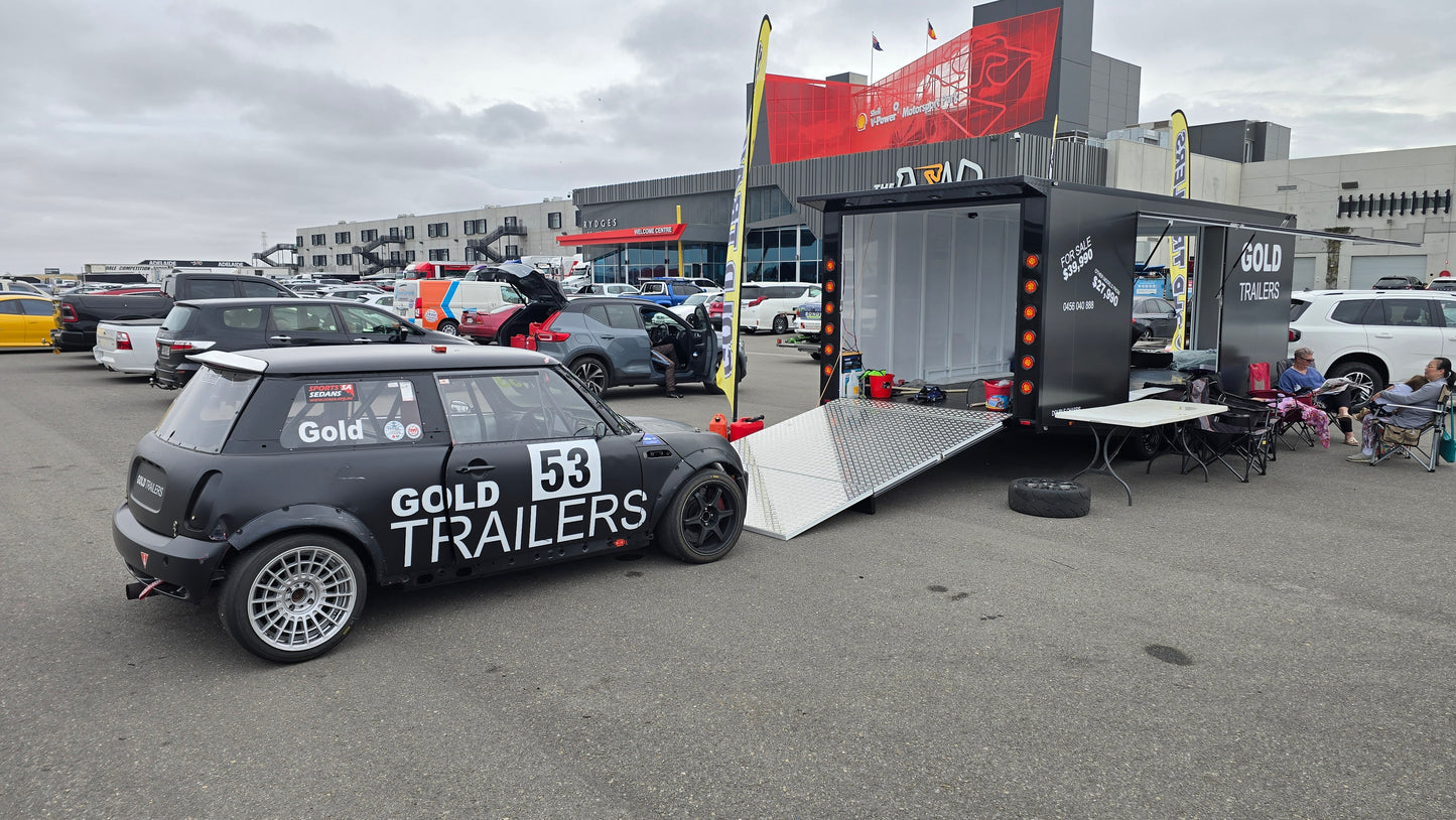 Gold Premium Enclosed Car Carrier