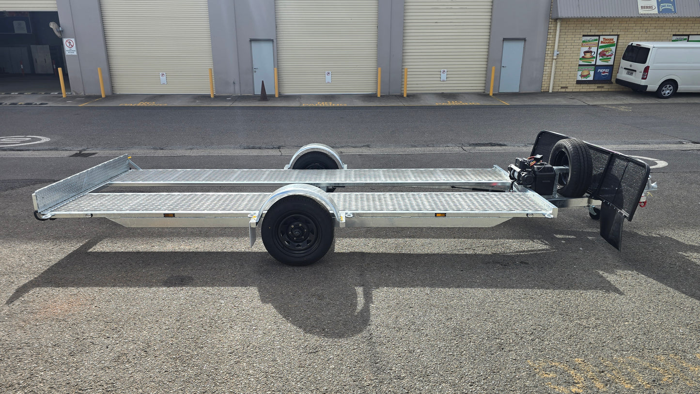 Gold Platinum Tilt Trailer - Single Axle - 2222 kg