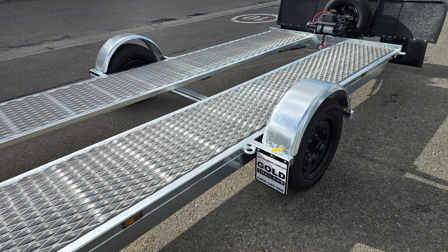 Gold Platinum Tilt Trailer - Single Axle - 2222 kg