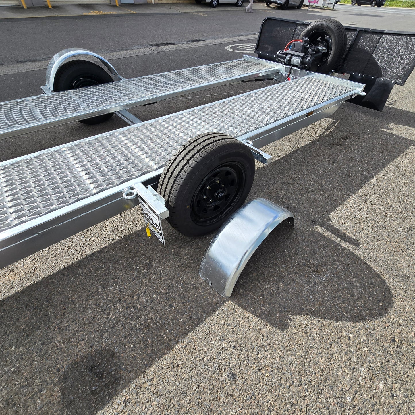 Gold Platinum Tilt Trailer - Single Axle - 2222 kg