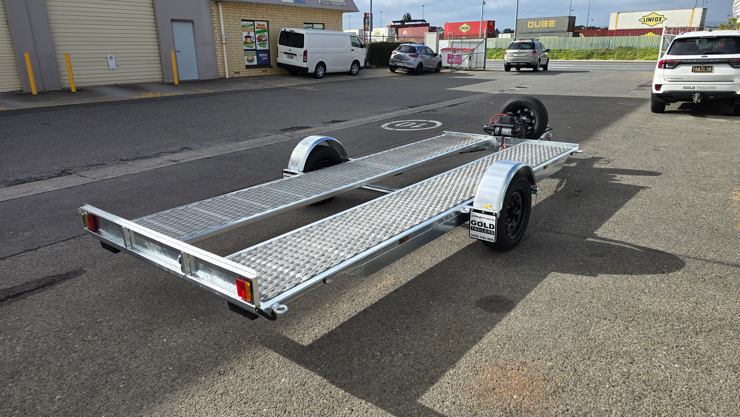 Gold Platinum Tilt Trailer - Single Axle - 2222 kg