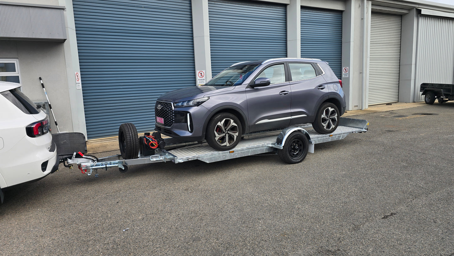 Gold Platinum Tilt Trailer - Single Axle - 2222 kg