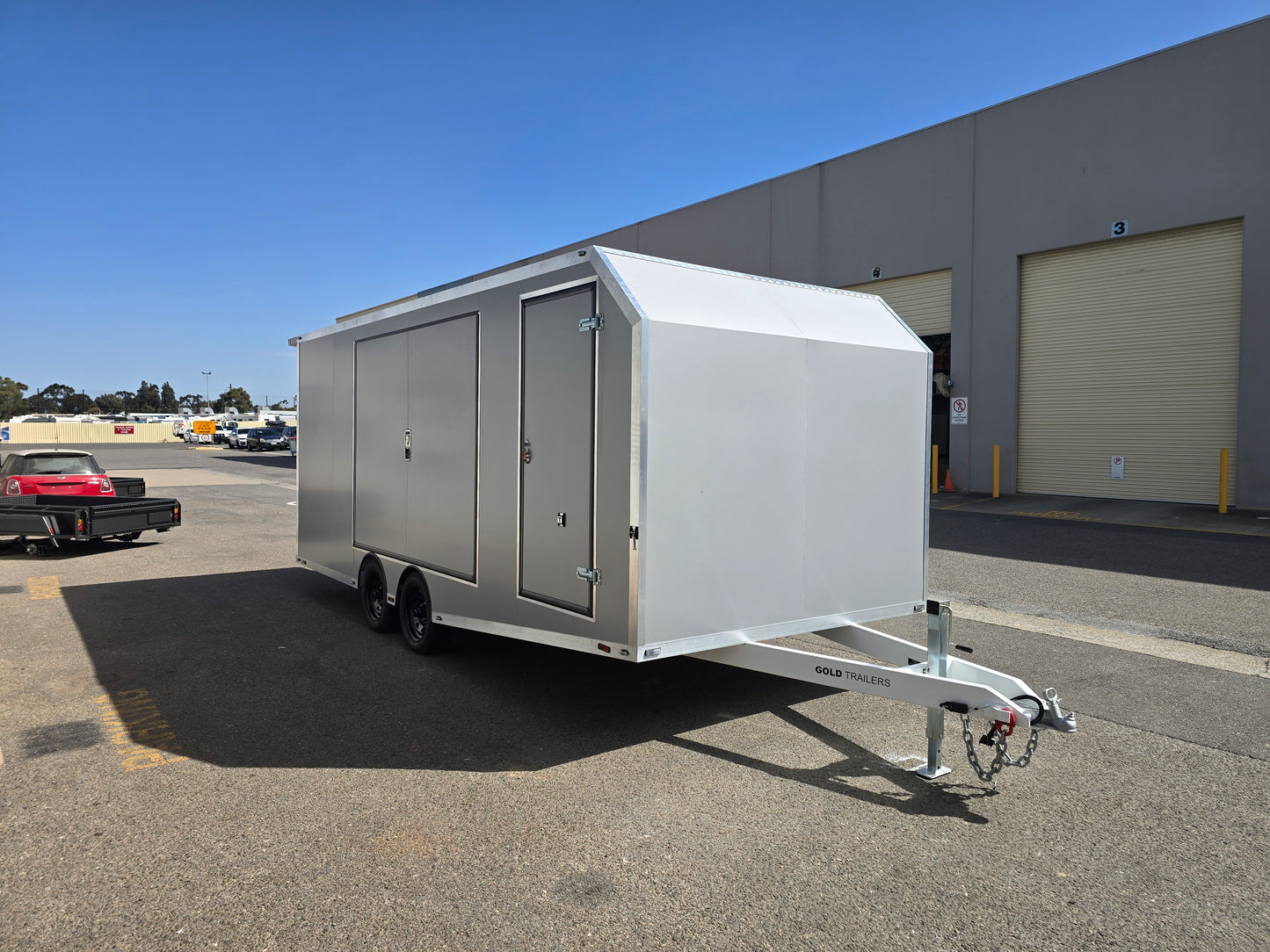 Gold Premium Enclosed Car Carrier