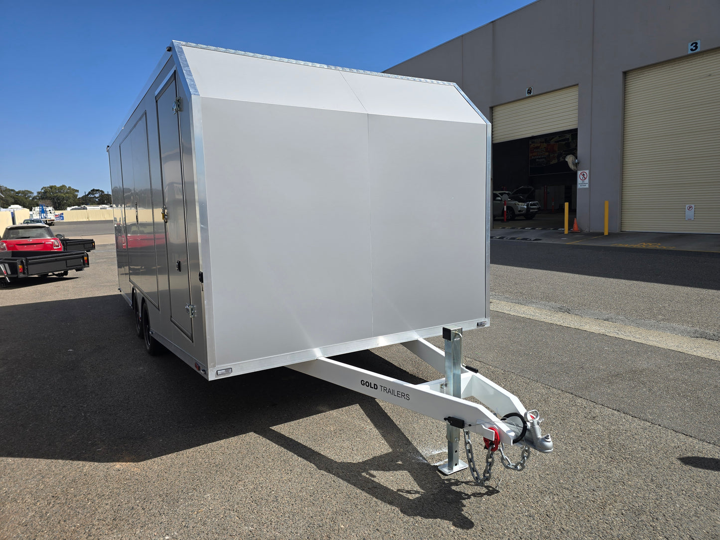 Gold Premium Enclosed Car Carrier