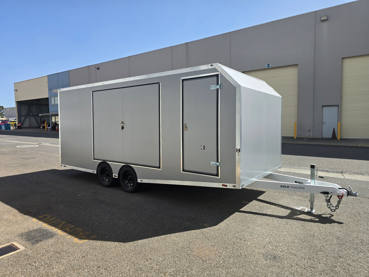 Gold Premium Enclosed Car Carrier