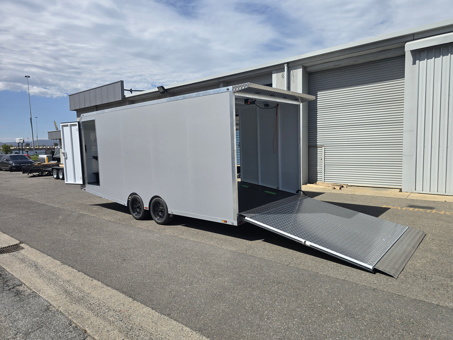 Gold Premium Enclosed Car Carrier