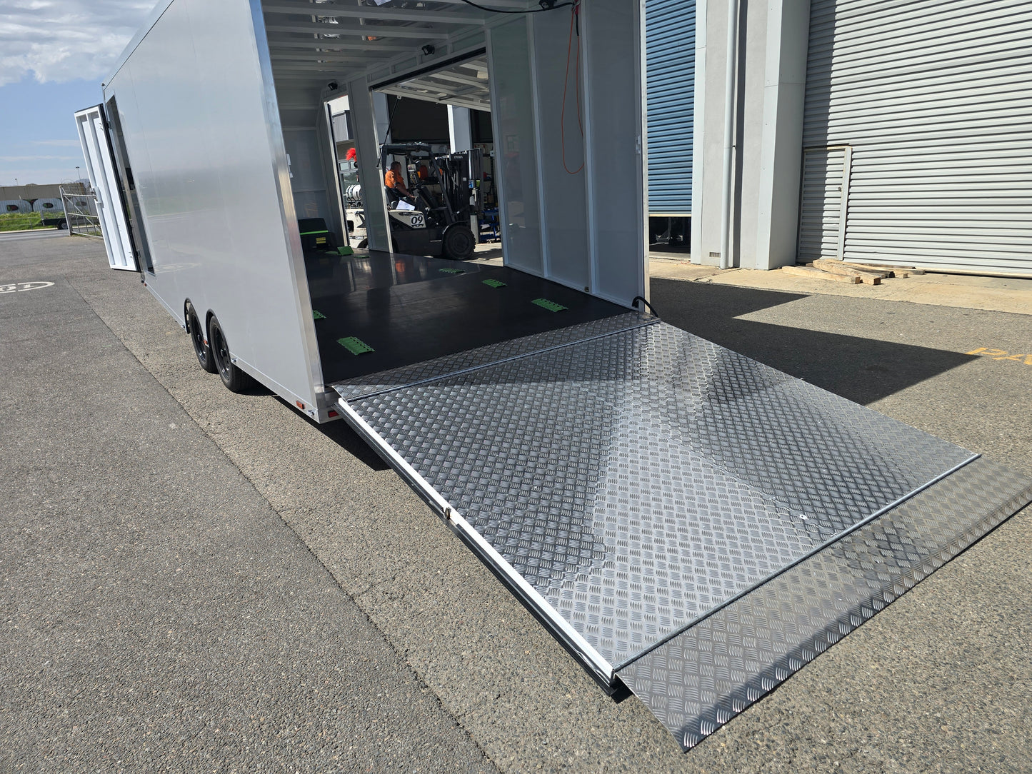 Gold Premium Enclosed Car Carrier