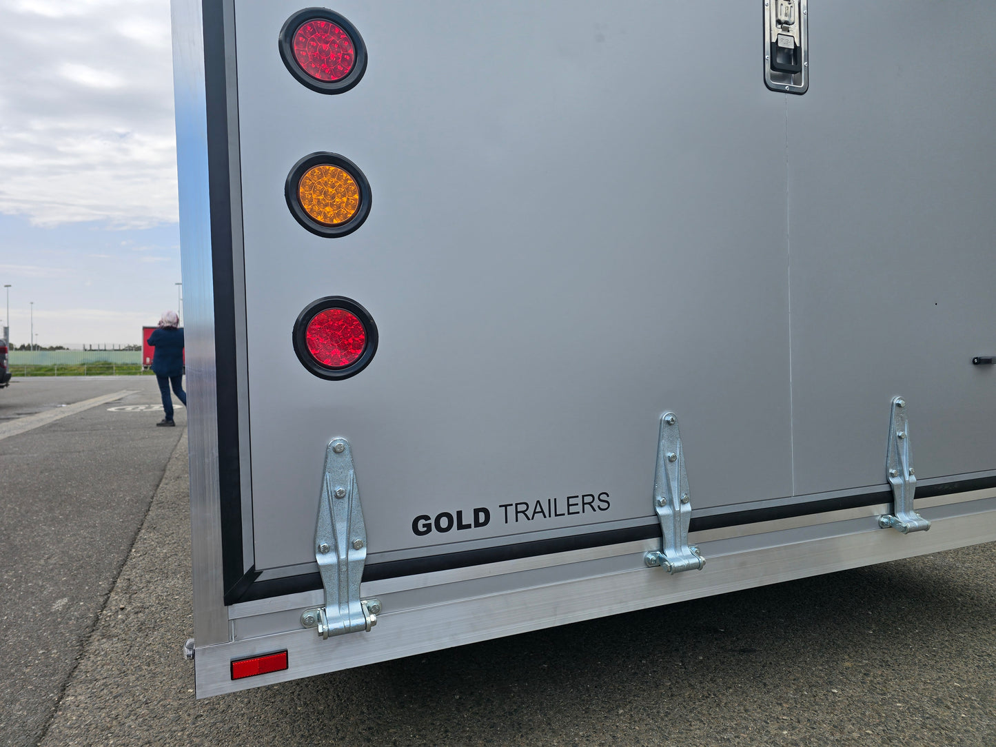 Gold Premium Enclosed Car Carrier