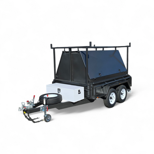 8x5 Tradesman Trailer - 2 Door & Tool Box