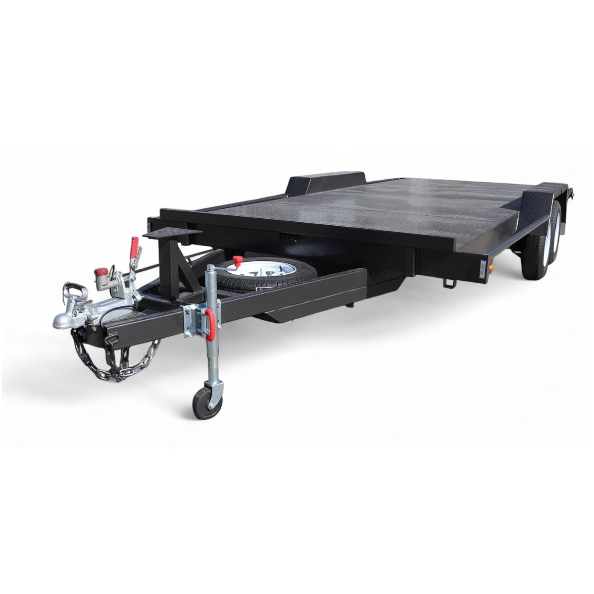 14x6.5 - 2.8T Heavy Duty Semi-flat Car Carrier Tandem
