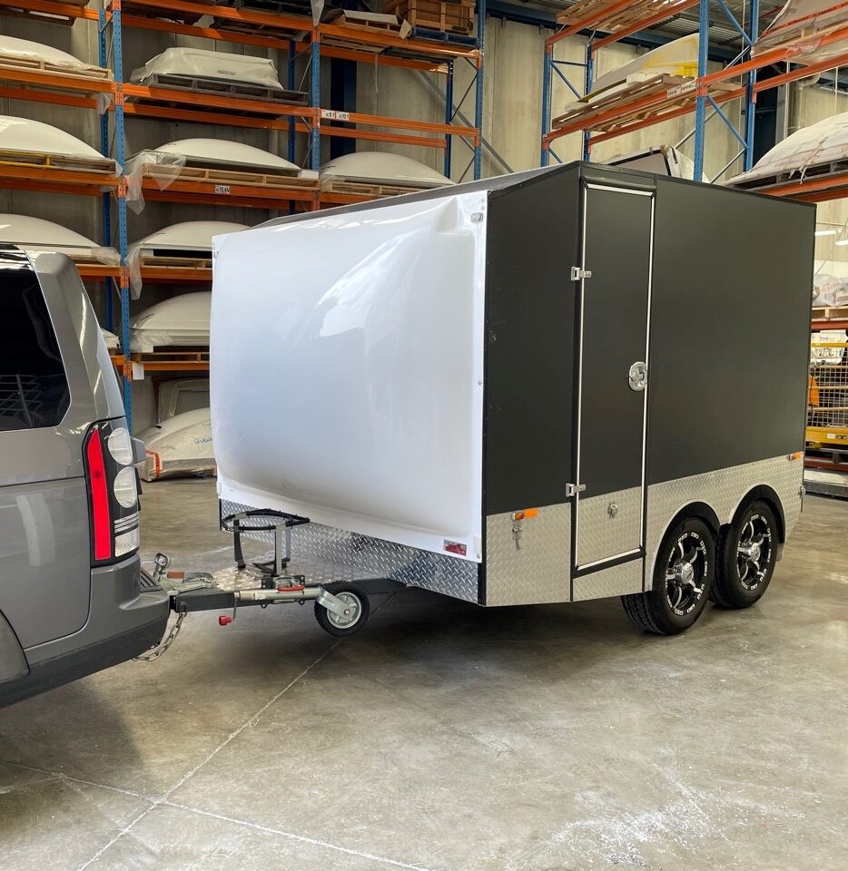 Gold Premium Enclosed Car Carrier