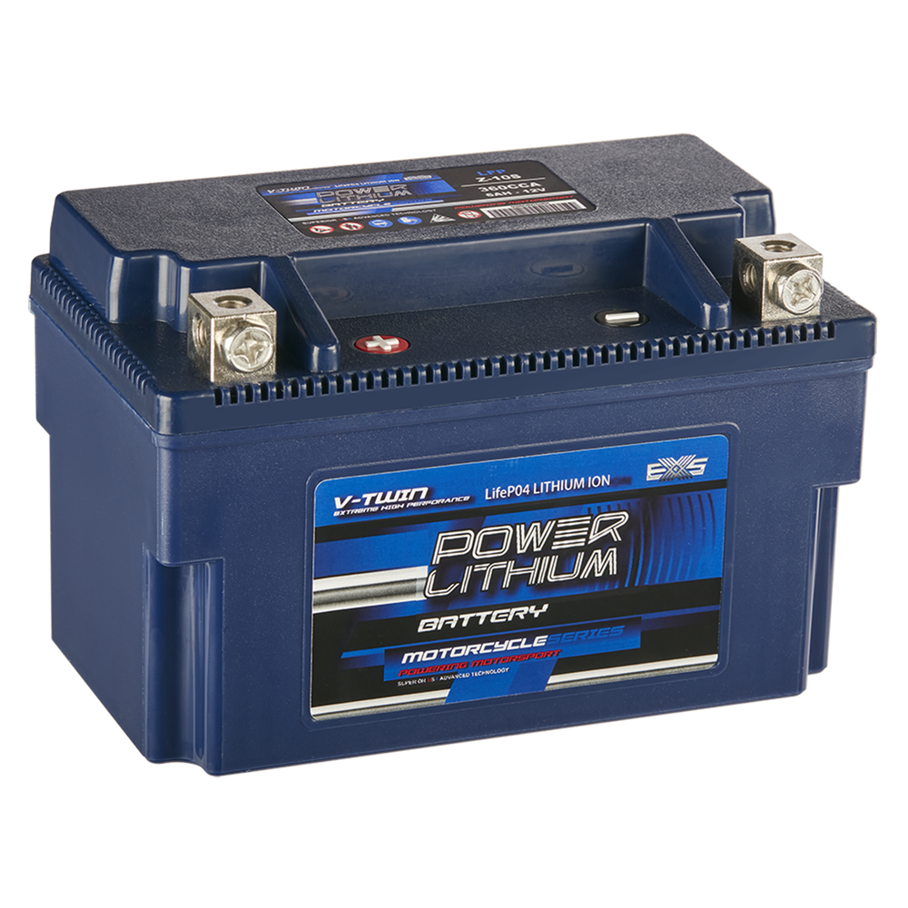Power Lithium Deep Cycle 12.8V 6AH 360CCA Motorcycle Battery - LFPZ-10S