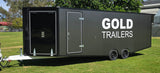 Gold Premium Enclosed Car Carrier - IN STOCK