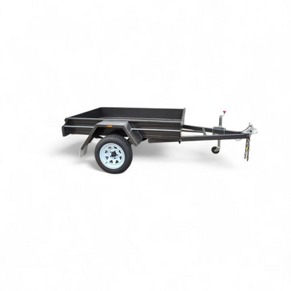 5x4 Single Axle Box Trailer - Budget