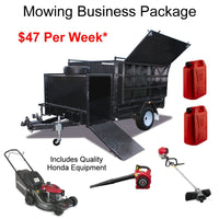 8x5 Mower Trailer Package