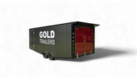 Gold Premium Enclosed Car Carrier - IN STOCK