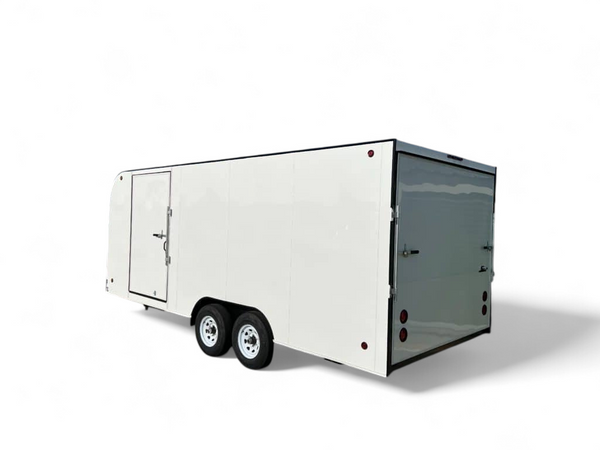 Gold Deluxe Enclosed Car Carrier