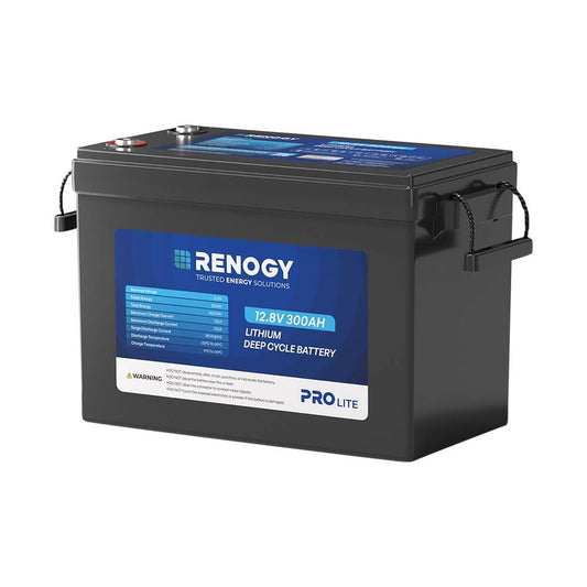 Renogy Lithium Deep Cycle Battery 12.8V 300Ah LiFePO4
