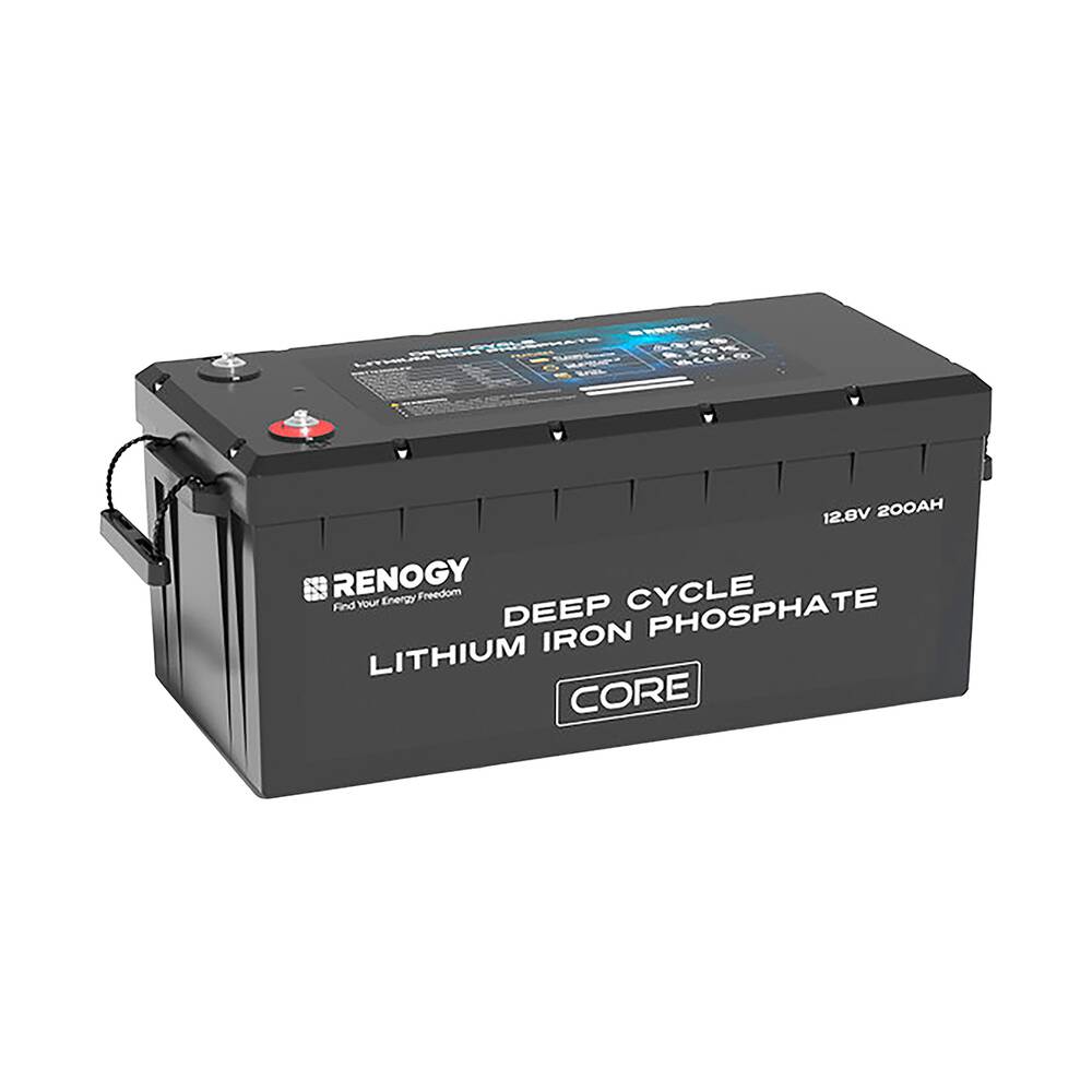 Renogy 12V 200Ah Core Deep Cycle Lithium Iron Phosphate Battery - RBT12200LFP