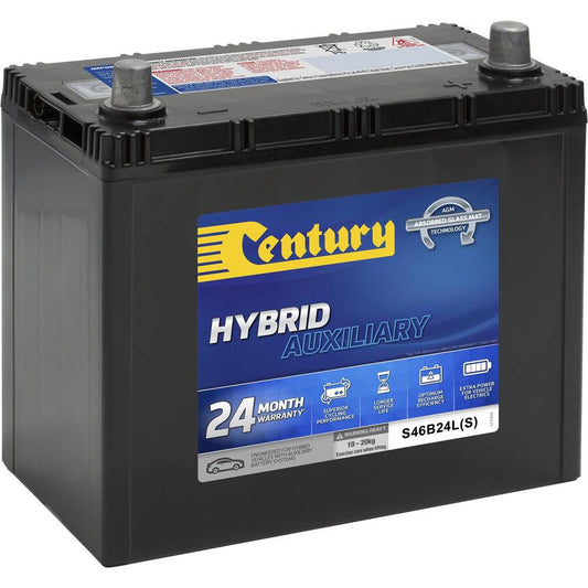 Century Hybrid Auxiliary Battery - S46B24L(S) - 118114