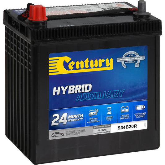 Century Hybrid Auxiliary Battery - S34B20R - 118111
