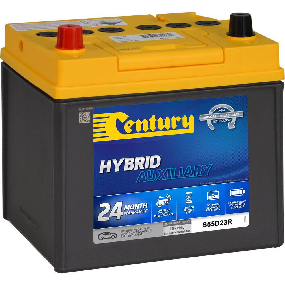 Century Hybrid Auxiliary Battery - S55D23R - 118112
