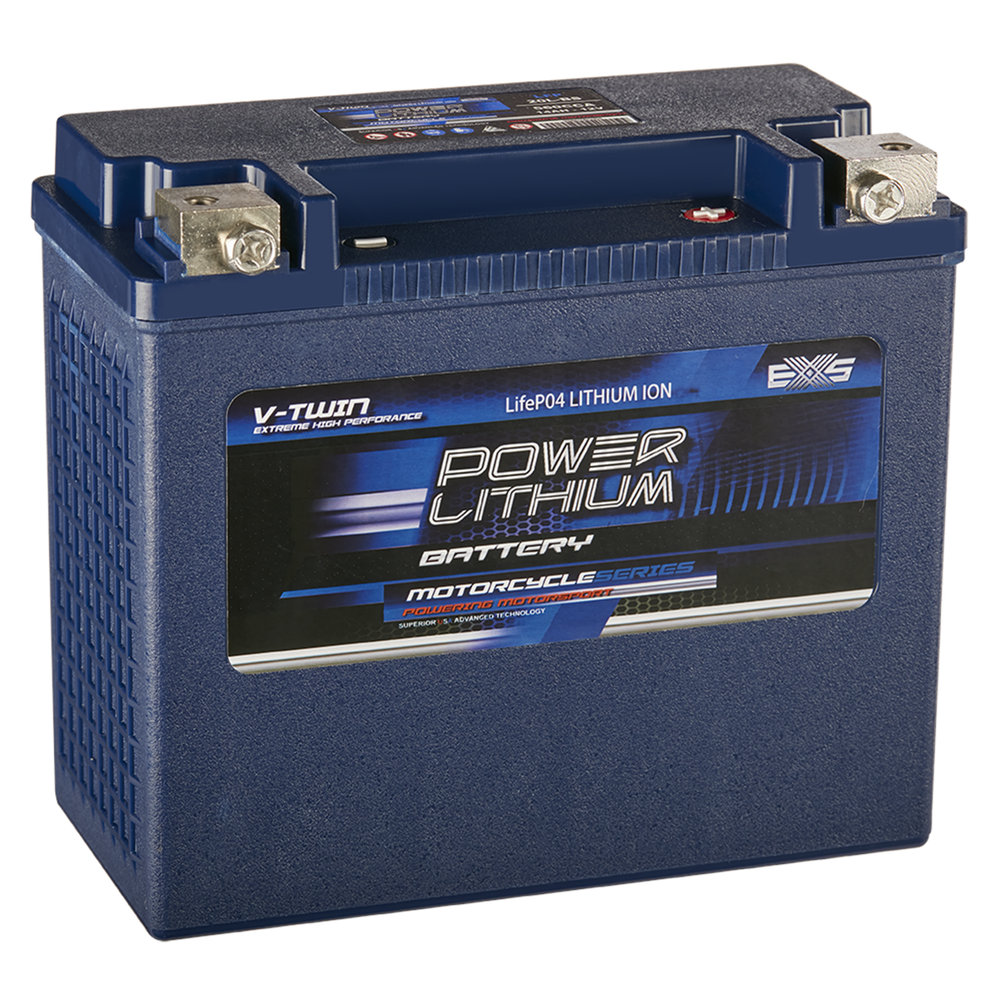 Power Lithium Deep Cycle 12.8V 14AH 560CCA Motorcycle Battery - LFP20L-BS