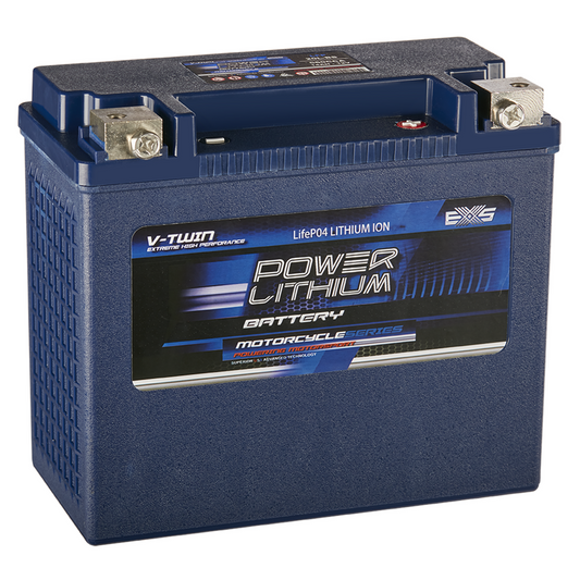Power Lithium Deep Cycle 12.8V 14AH 560CCA Motorcycle Battery - LFP20L-BS