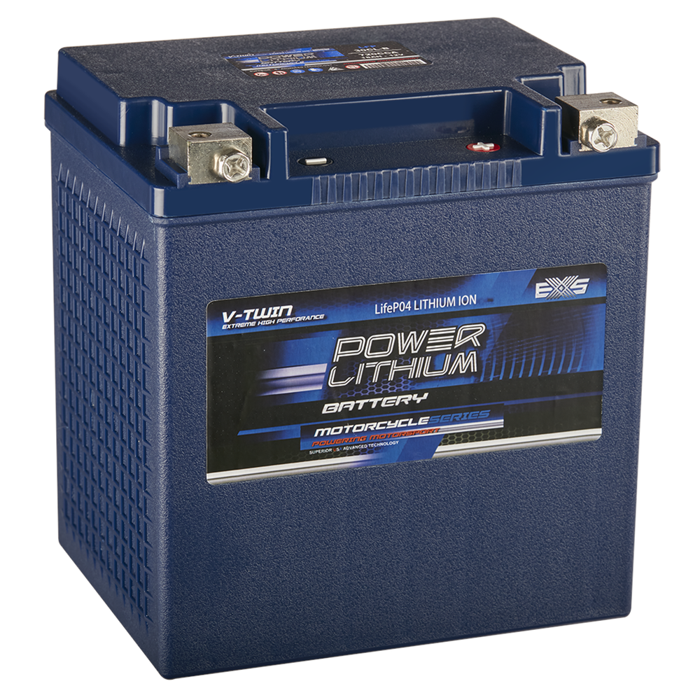 Power Lithium Deep Cycle 12.8V 18AH 720CCA Motorcycle Battery - LFP30CL-B