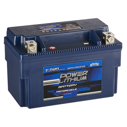 Power Lithium Deep Cycle 12.8V 8AH 400CCA Motorcycle Battery - LFP12-BS