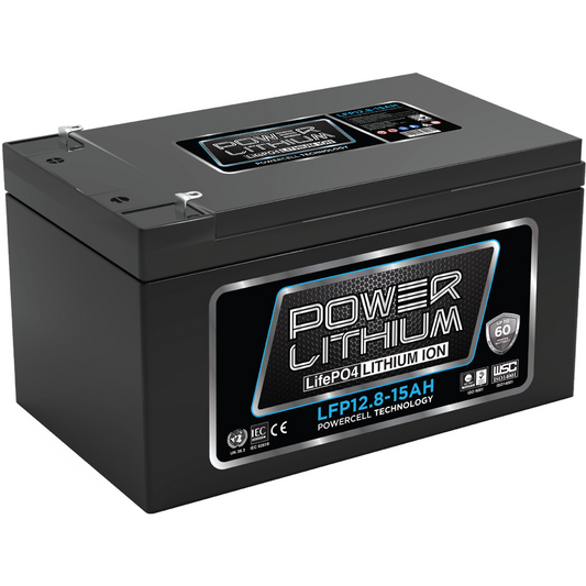 Power Lithium Deep Cycle 12.8V 15AH Battery - LFP12.8V15AH