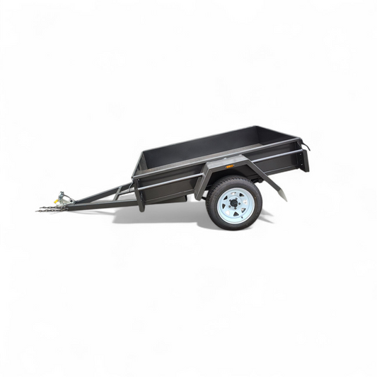 7x5 Single Axle Box Trailer