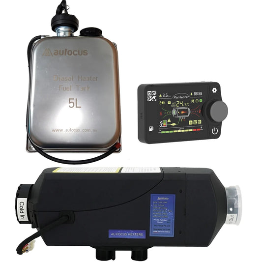 Diesel Heater - Au Focus 2KW Gen4 - WITH Bluetooth - INSTALLATION INCLUDED