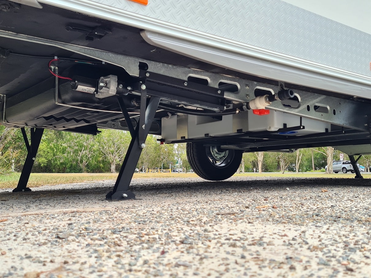 Levelling - Redfoot - Electric ‘Stabilisation’ for Caravans (Installation Included)