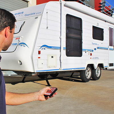 Levelling - Redfoot - Electric ‘Stabilisation’ for Caravans (Installation Included)