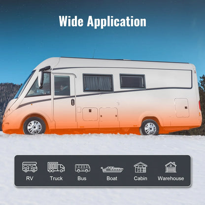Diesel Heater - Vevor 12V 2KW Diesel Heater - WITH Bluetooth  - INSTALLATION INCLUDED
