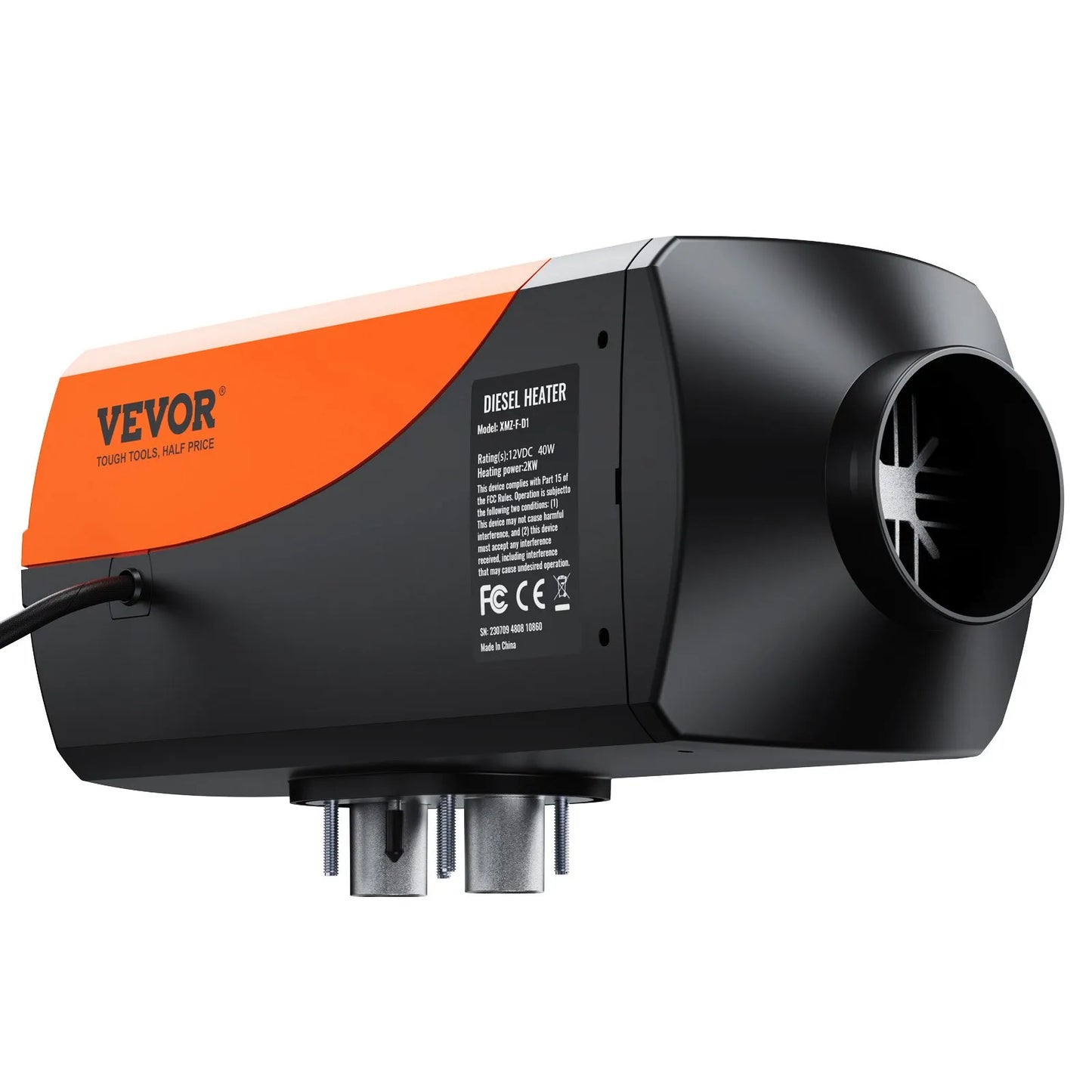 Diesel Heater - Vevor 12V 2KW Diesel Heater - WITH Bluetooth  - INSTALLATION INCLUDED