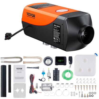 Diesel Heater - Vevor 12V 2KW Diesel Heater - NO Bluetooth - INSTALLATION INCLUDED