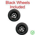 Upgrade to Black Wheels