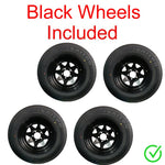 Upgrade to Black Wheels